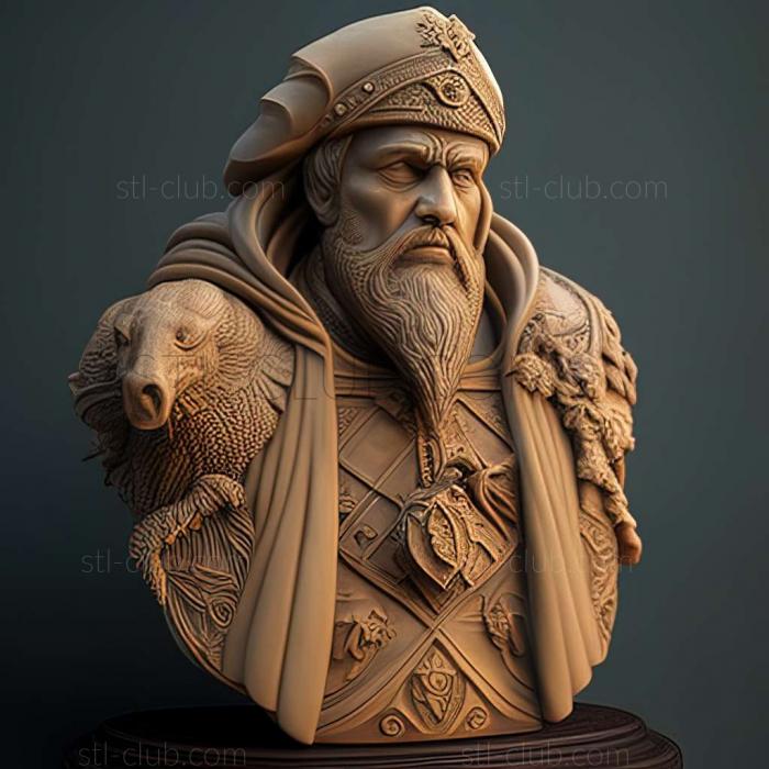 3D модель Bucanetes mongolicus (STL)